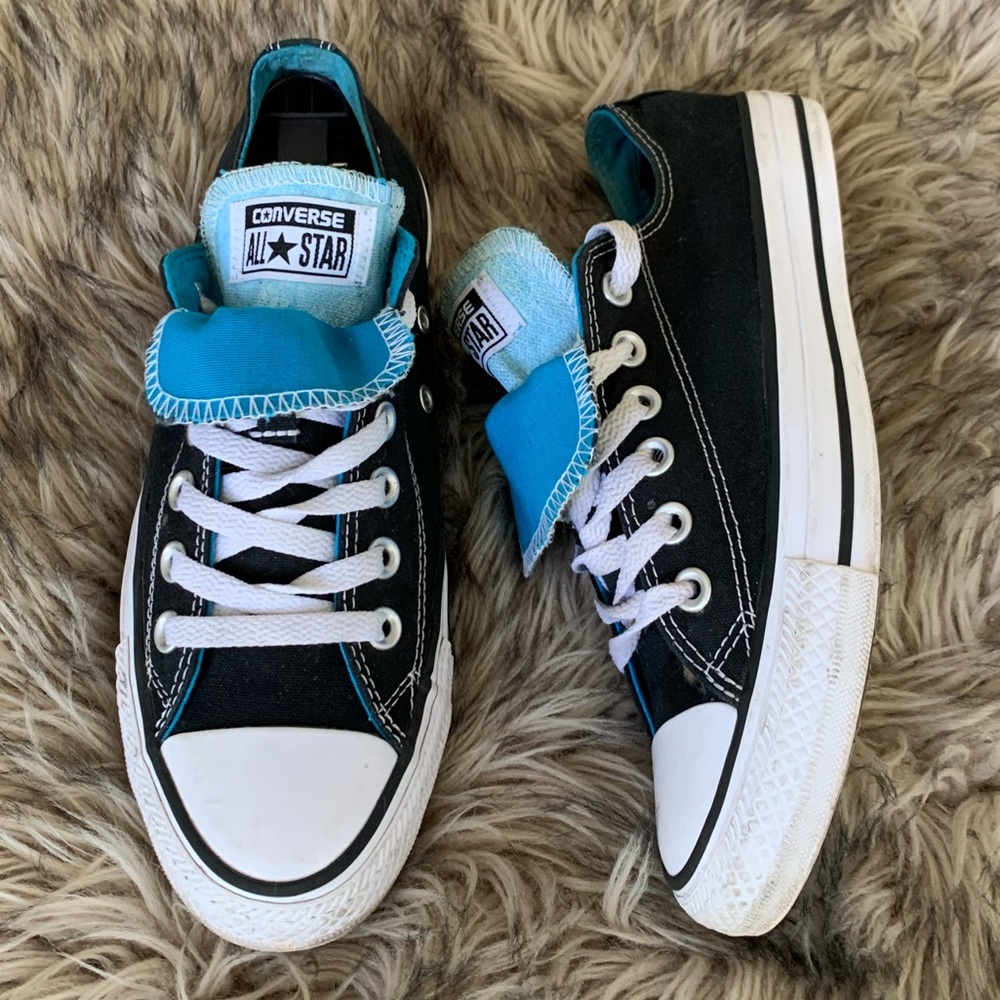 Converse chuck Taylor all star double tongue black